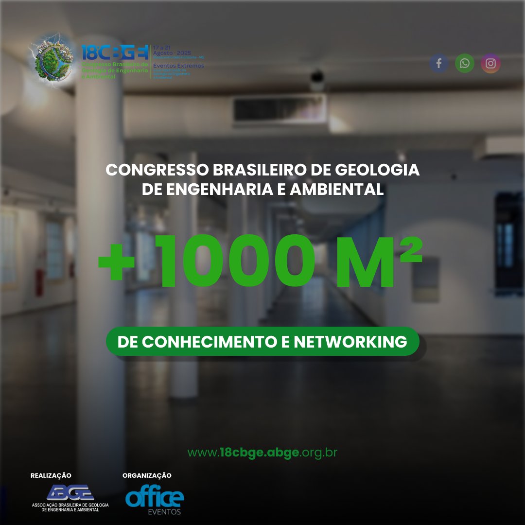 Capa da notícia 18º CBGE: Mais de 1000m² de Networking e Oportunidades! 